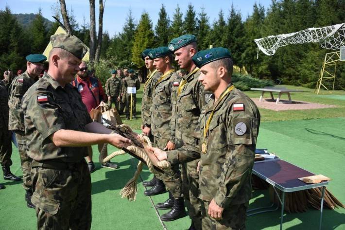 Zawody użyteczno- sportowe pododdziałów rozpoznawczych „Bieszczady 2018”