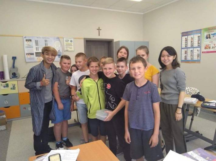 Wymiana studentów AIESEC w Akademickim Liceum Ogólnokształcącym oraz Szkole Podstawowej nr 5