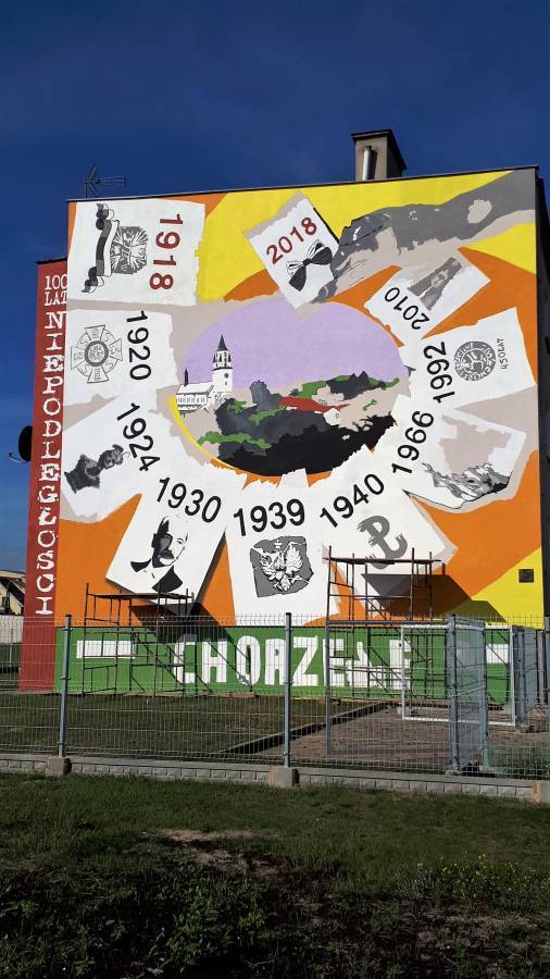 Chorzele gotowe na 100 - lecie Niepodległości