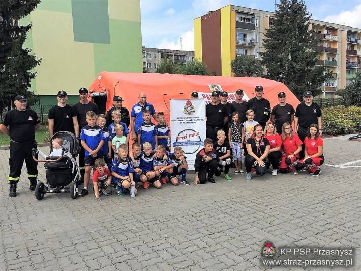„Kręci mnie bezpieczeństwo … w Dniu Sportu na Orliku”