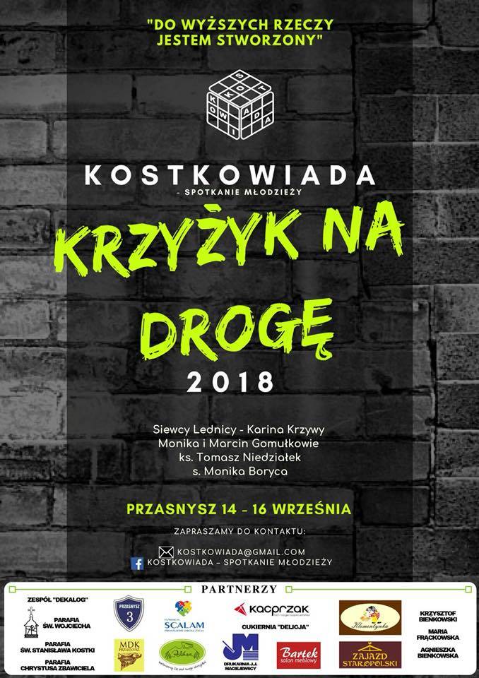 Kostkowiada czyli spotkanie młodzieży - zaproszenie