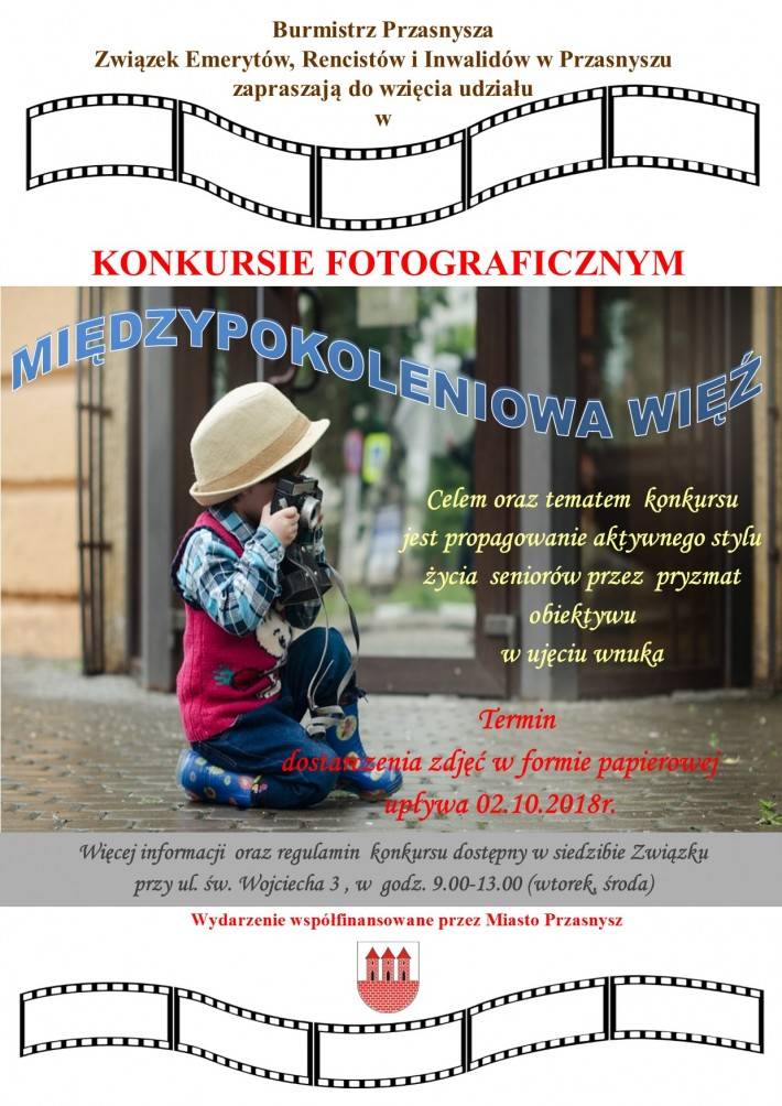 Międzypokoleniowa więź - konkurs fotograficzny