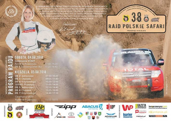 38. Rajd Polskie Safari 2018 - Przewodnik Rajdowy