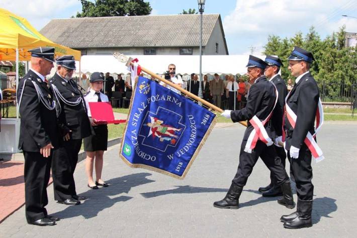 Jubileusz OSP w Jednorożcu (ZDJĘCIA)