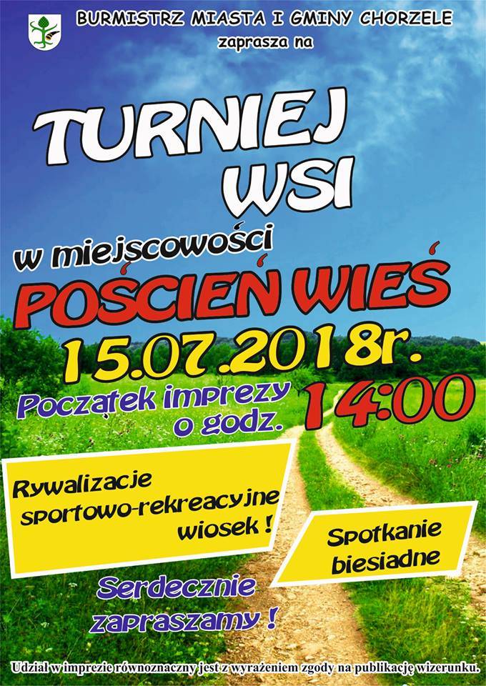 Chorzele: Turniej Wsi - zaproszenie