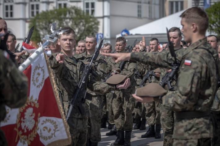 „JA ŻOŁNIERZ WOJSKA POLSKIEGO PRZYSIĘGAM…” - PRZYSIĘGA ŻOŁNIERZY WOJSK OBRONY TERYTORIALNEJ