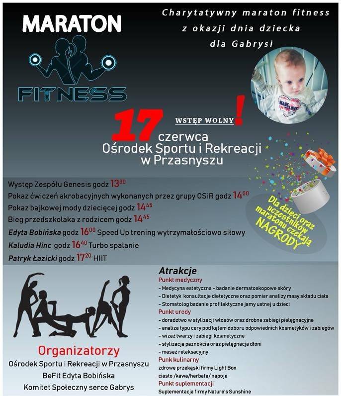 Charytatywny Maraton Fitness