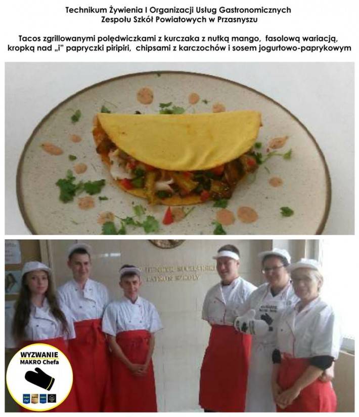 Uczniowie ZSP w wyzwaniu MAKRO Chefa