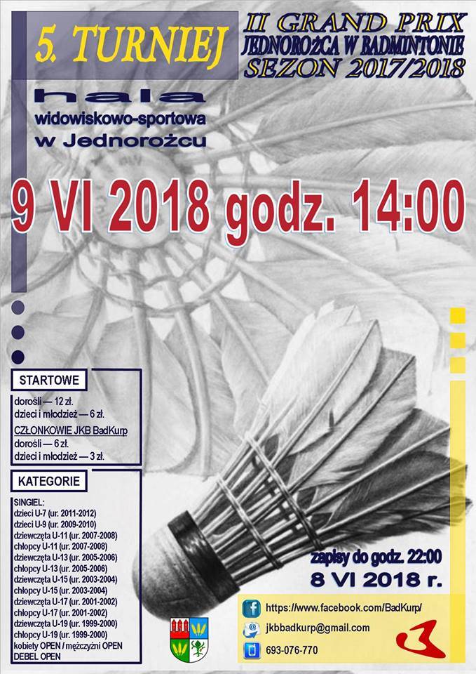 5. turniej MASTERS - zaproszenie
