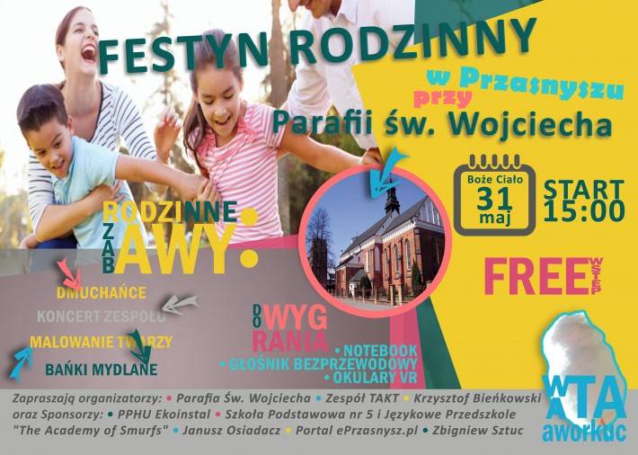 Festyn Rodzinny w Przasnyszu - zaproszenie