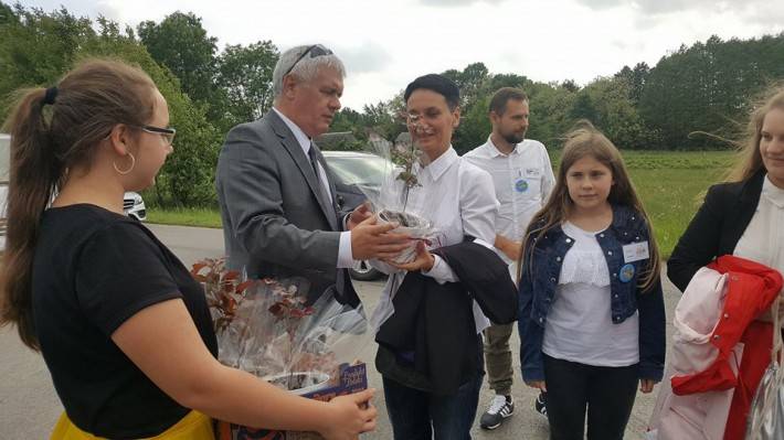 Odznaka Honorowa za zasługi dla Ochrony Praw Dziecka dla przasnyskiej 