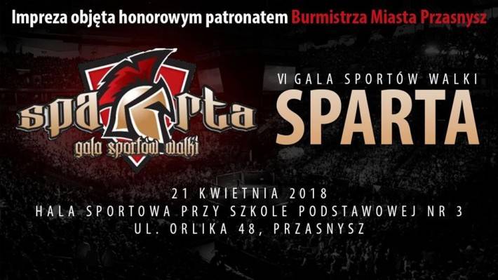 VI Gala Sportów Walki SPARTA