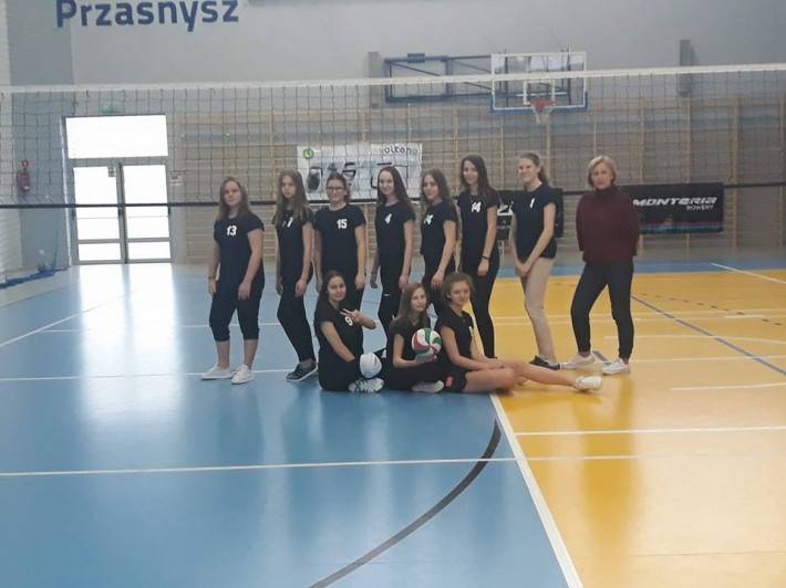 Siatkarki z przasnyskiej 