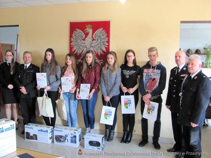 Ogólnopolski Turniej Wiedzy Pożarniczej pt. „Młodzież Zapobiega Pożarom”
