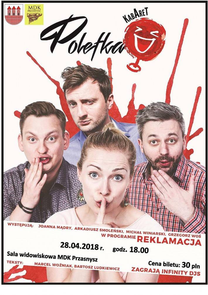 Kabaret Polefka w przasnyskim MDKu