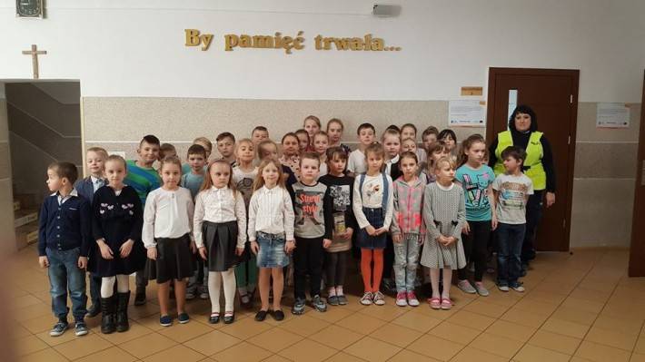 Kampania społeczna Policji „Smart Stop” w Nowej Krępie