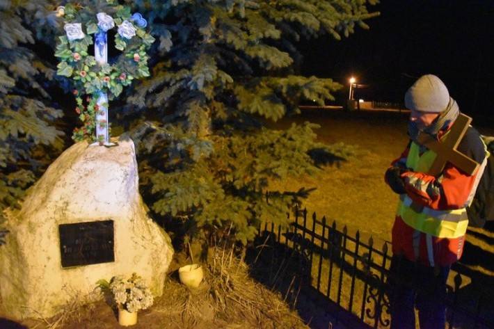 180 osób uczestniczyło w IV przasnyskiej Ekstremalne Drodze Krzyżowej