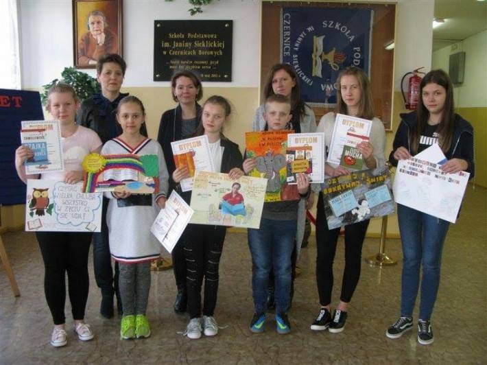 W Czernicach Borowych zachęcają do czytania książek