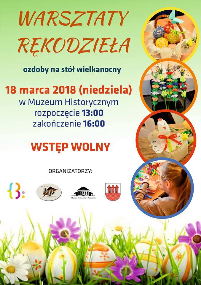 Warsztaty rękodzieła - zaproszenie