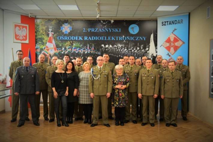 Pożegnanie ze służbą w 2. ORel