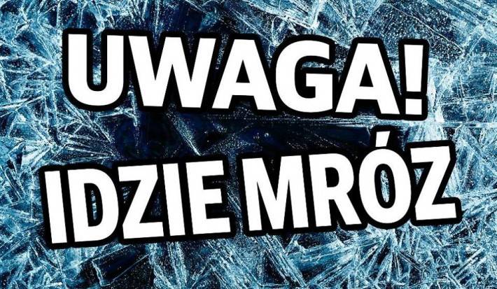 Nadchodzi mróz - ostrzeżenie synoptyków
