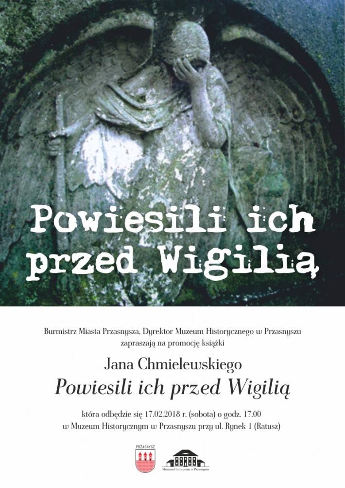 Promocja książki Jana Chmielewskiego - zaproszenie