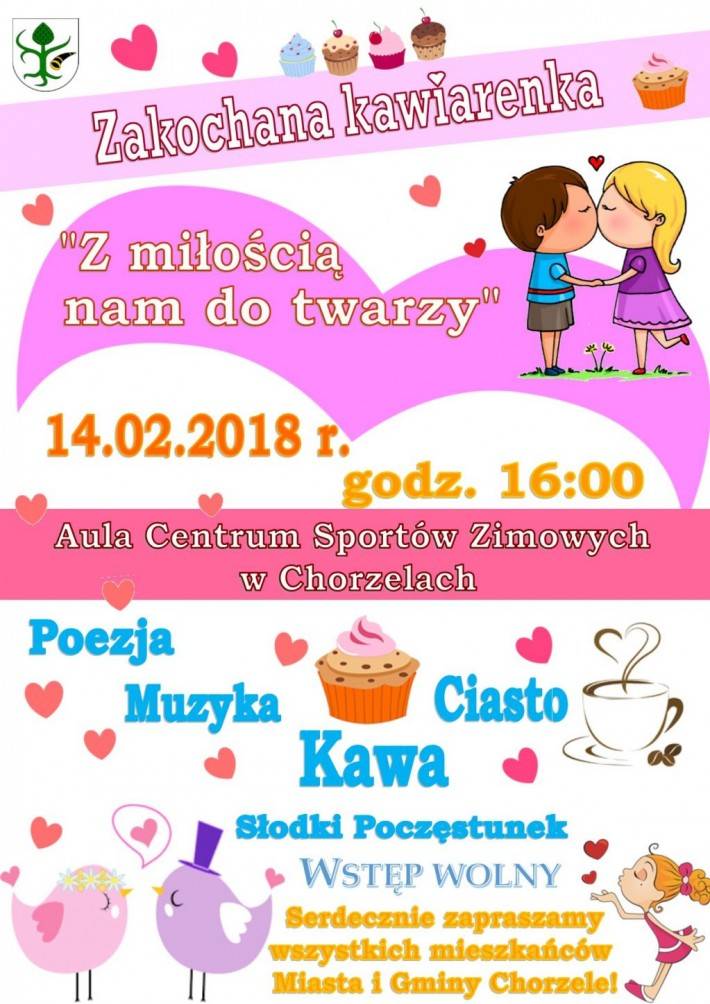 Zakochana Kawiarenka w Chorzelach - zaproszenie
