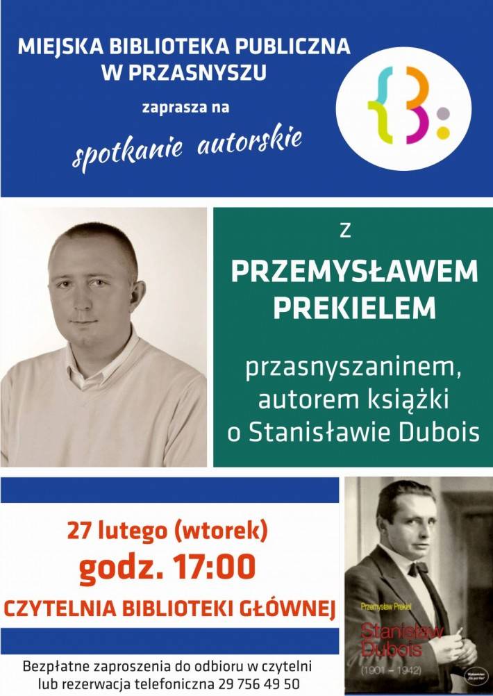 Spotkanie autorskie - zaproszenie