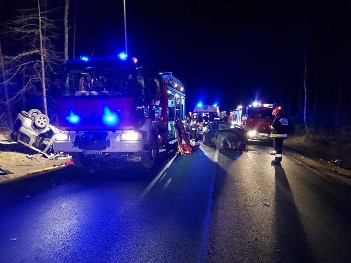 Tragiczny wypadek w Opaleńcu na drodze nr 57 (aktualizacja)