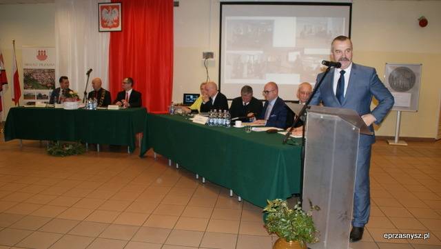 Uroczysta sesja z okazji 590-lecia nadania Przasnyszowi praw miejskich