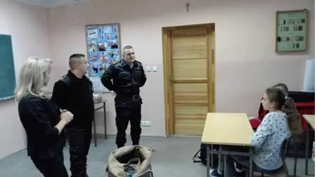 Krzynowłoga Mała: Strażacy opowiedzieli o swoim zawodzie