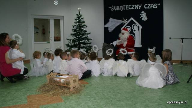 Mikołaj u przedszkolaków