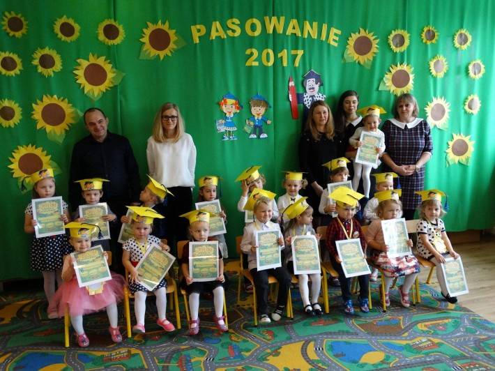 Pasowanie na przedszkolaka w Jednorożcu