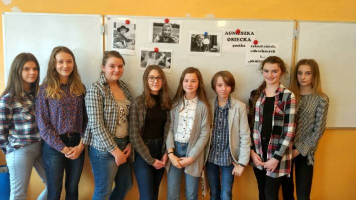 Konkurs recytatorski poezji Agnieszki Osieckiej w Krasnem
