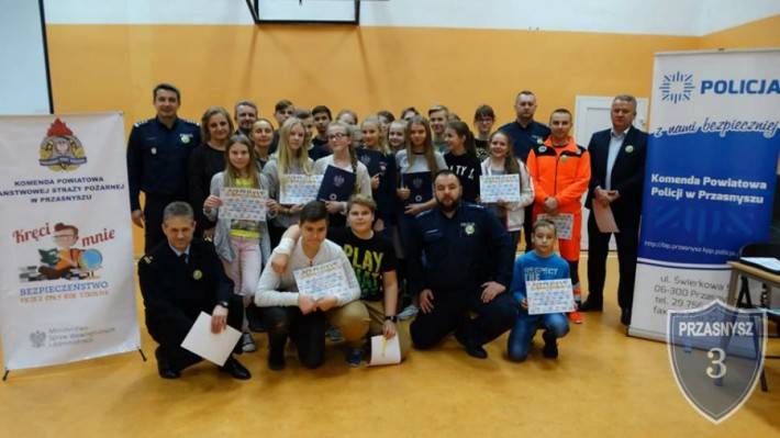 Projekt profilaktyczny w przasnyskiej 