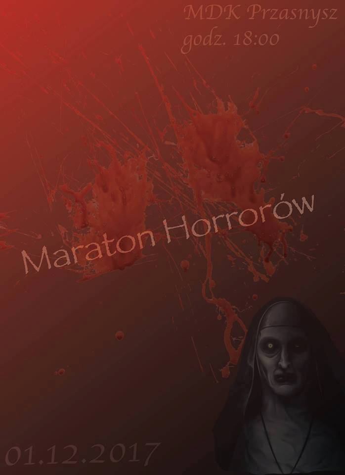 Maraton Horrorów - zaproszenie