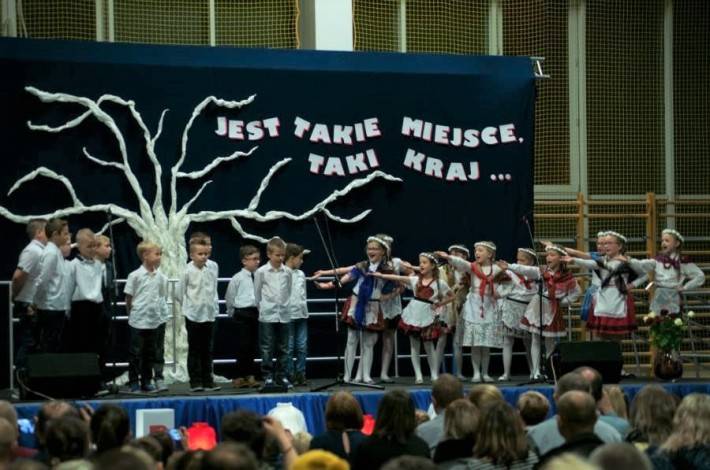 MUZYCZNA LEKCJA PATRIOTYZMU w SP nr 1