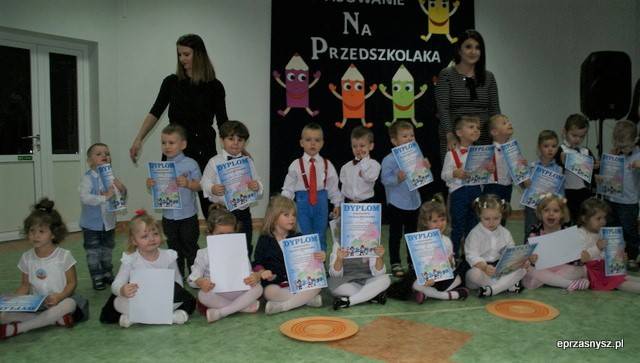 Pasowanie na przedszkolaka w Smerfowym Przedszkolu