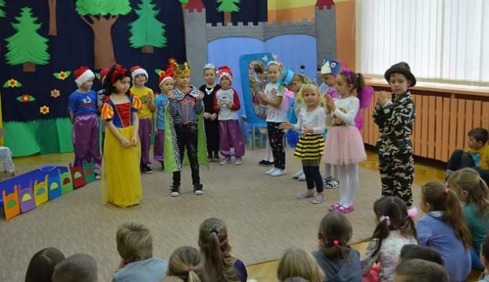 Przedszkolaki z wizytą u rówieśników