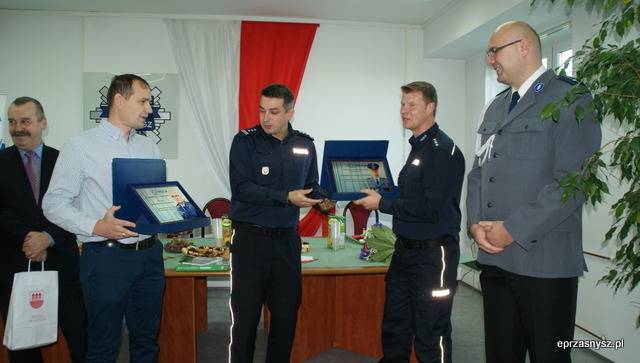 Uroczyste pożegnanie I Zastępcy Komendanta Powiatowego Policji w Przasnyszu