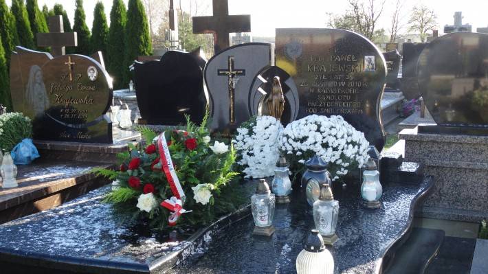 NA GROBIE ŚP. PPOR. PAWŁA KRAJEWSKIEGO