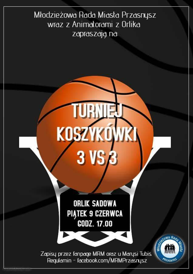 Turniej Koszykówki - zaproszenie
