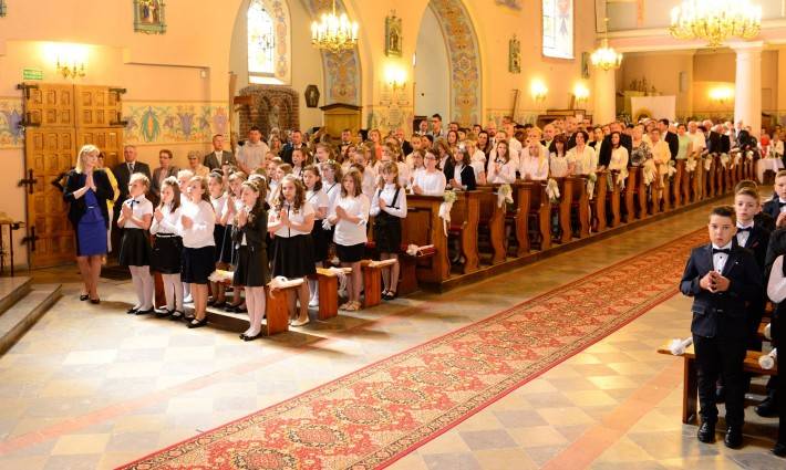 Uroczystość Odnowienia Przyrzeczeń Chrztu Świętego w parafii św. Wojciecha