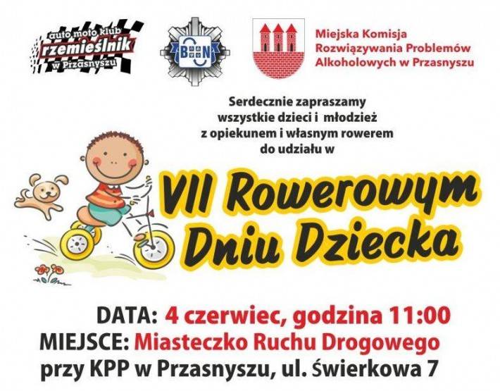 VII Rowerowy Dzień Dziecka - zaproszenie