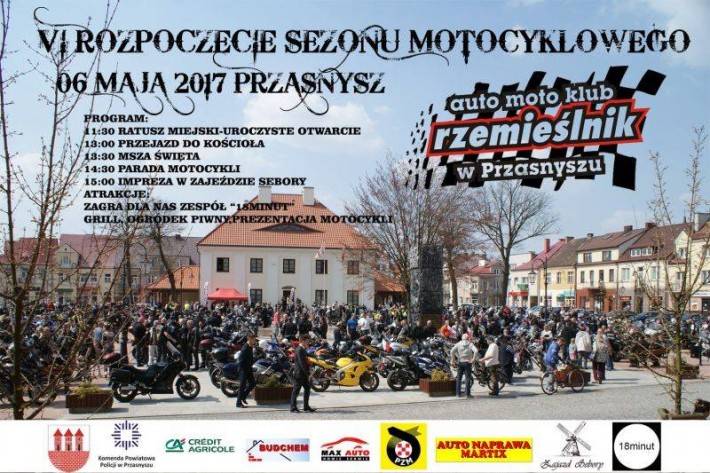 VI Rozpoczęcie Sezonu Motocyklowego - zaproszenie