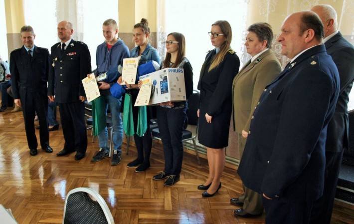 Eliminacje powiatowe do turnieju wiedzy pożarniczej