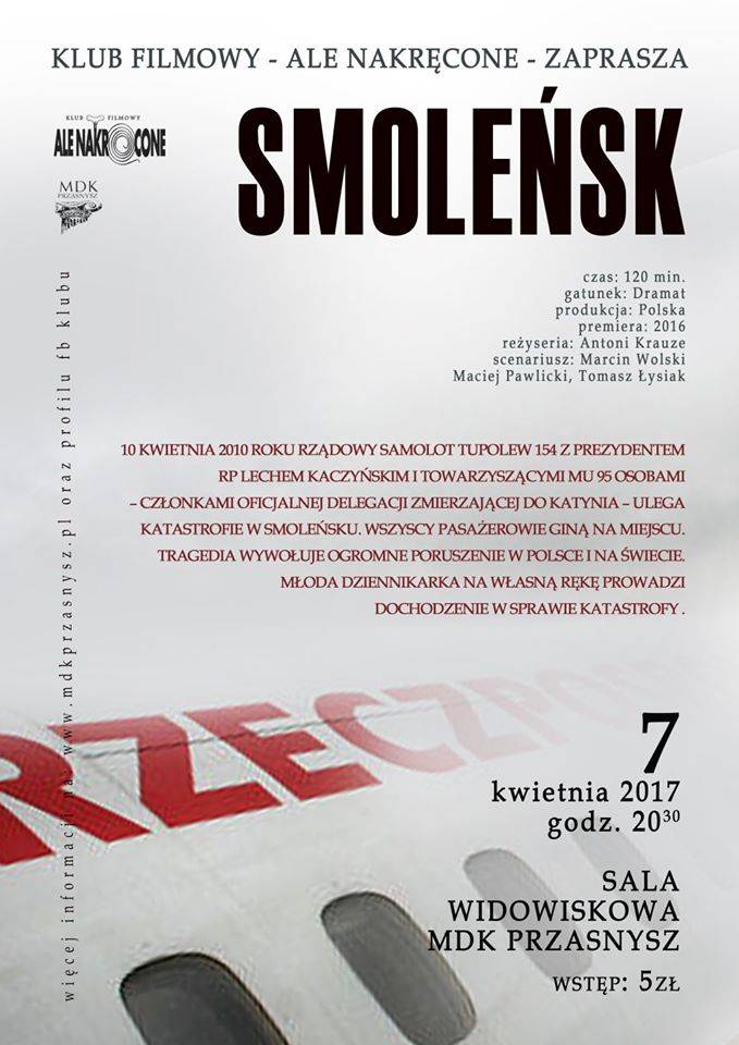 Klub Filmowy zaprasza