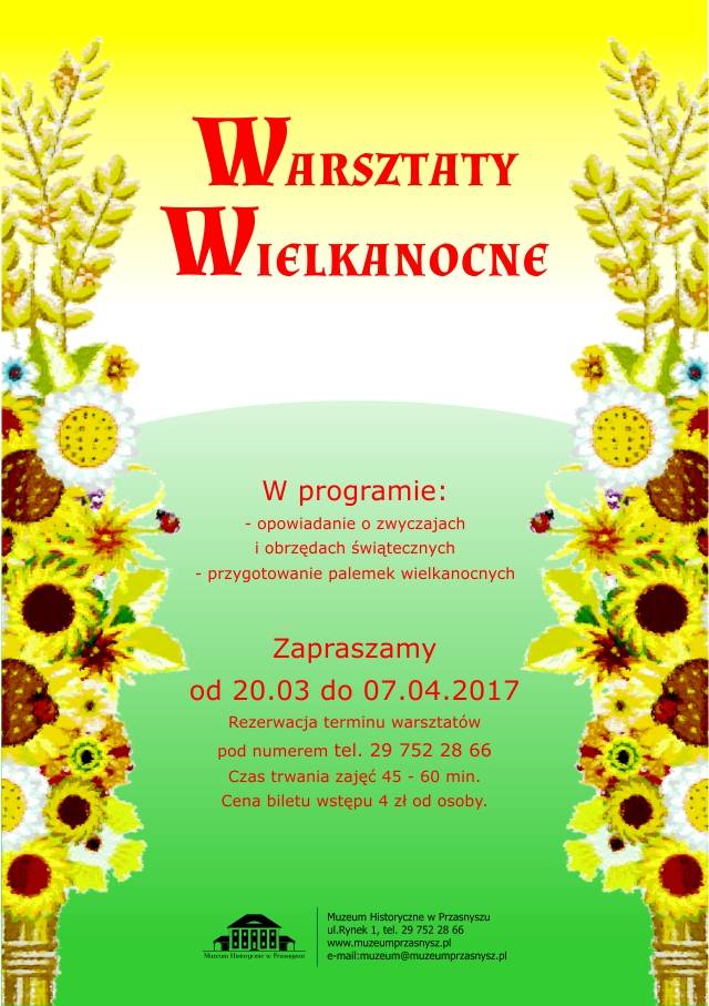 Warsztaty wielkanocne w Muzeum