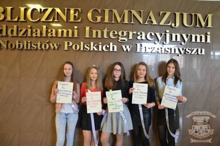 Wybory Miss w przasnyskim Gimnazjum