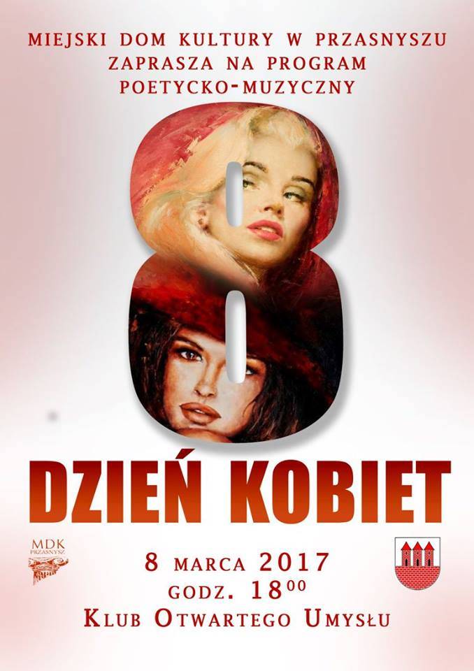 Dzień Kobiet w MDK - zaproszenie